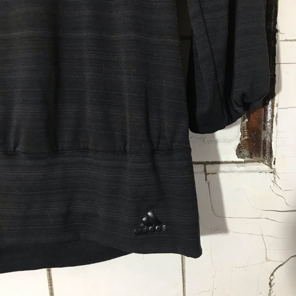 Adidas cowl neck black hoodie - Picture 2 of 7